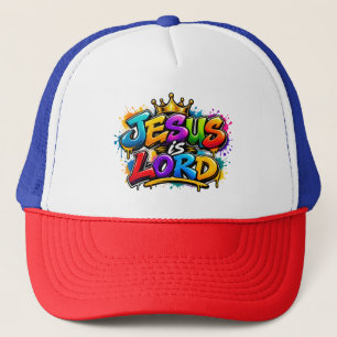 Jesus is Lord Trucker Hat