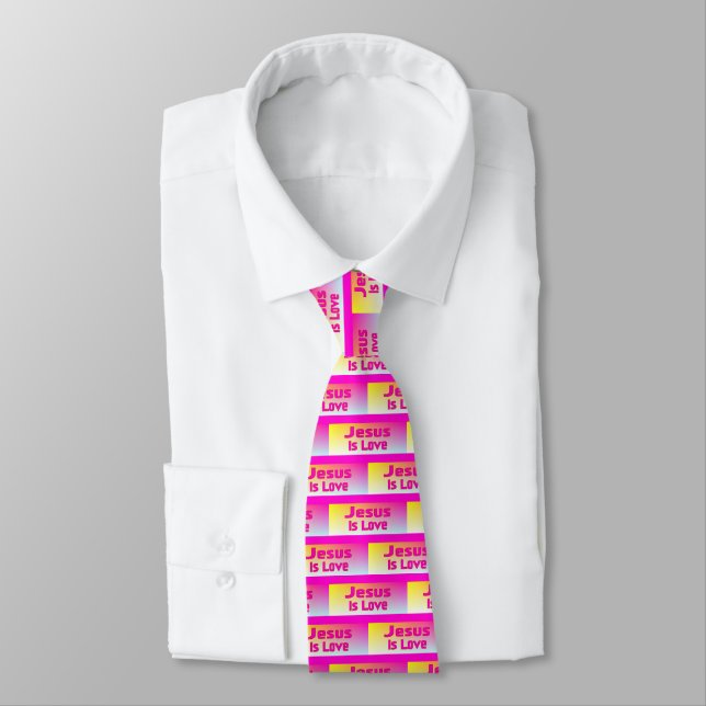 Jesus Is Love Tie (Tied)