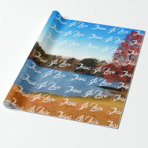 Jesus Is Love Wrapping Paper