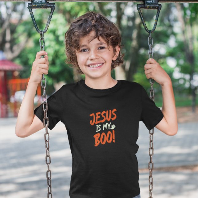 Jesus Is My Boo Cute Christian Halloween T-Shirt (Creator Uploaded)
