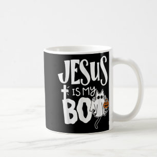 Jesus Is My Boo - Funny Spooky Cat Christian Hallo Coffee Mug