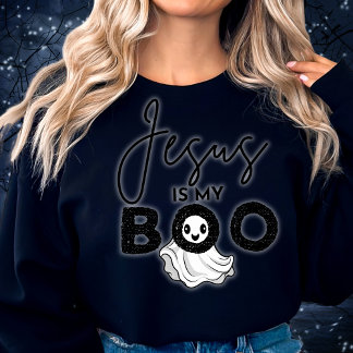 'Jesus is my Boo' Halloween Faith-based sweatshirt