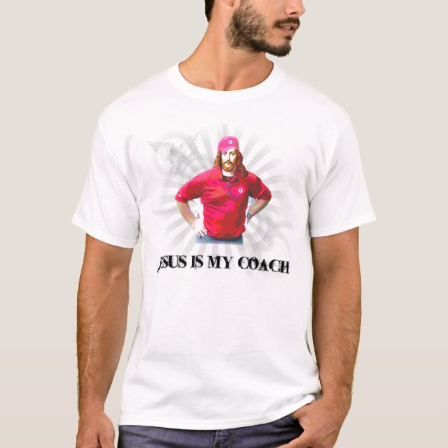 Jesus Is My Coach T-Shirt (Front)