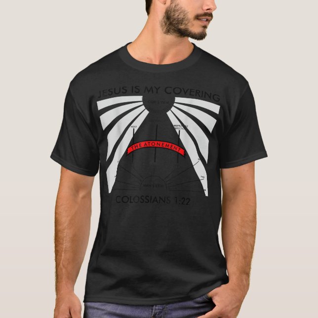 Jesus is my covering shirt  (Front)