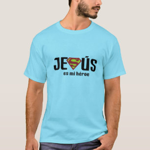 Jesus Is My Hero - Christian Superman Inspired Shi T-Shirt