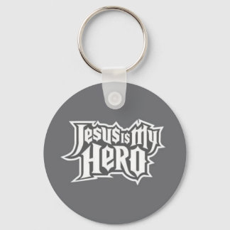 Jesus Is my Hero (Jesus é meu Herói) Key Ring
