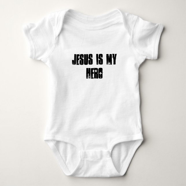 JESUS IS MY HERO T-Shirt (Front)