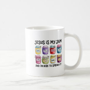 Jesus Is My Jam And Im Here To Spread Christian Bi Coffee Mug