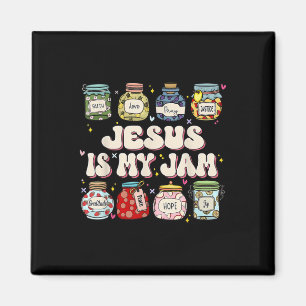 Jesus Is My Jam Christian Faith Religious Christ W Magnet