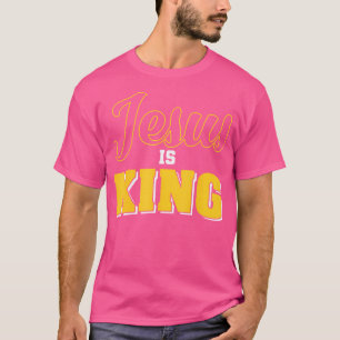Jesus Is My King Christian Kids Cute Powerful Love T-Shirt