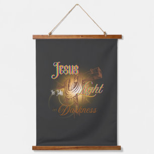 Jesus Is My Light – Halloween Hanging Tapestry