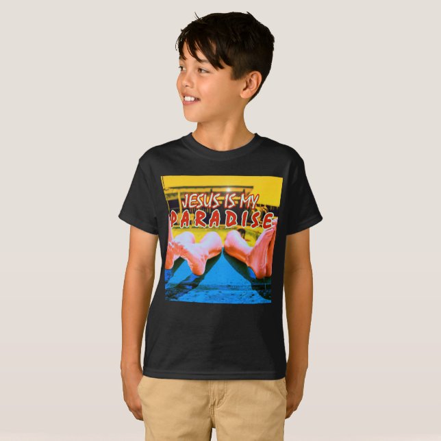Jesus Is My Paradise Shirt (Front Full)
