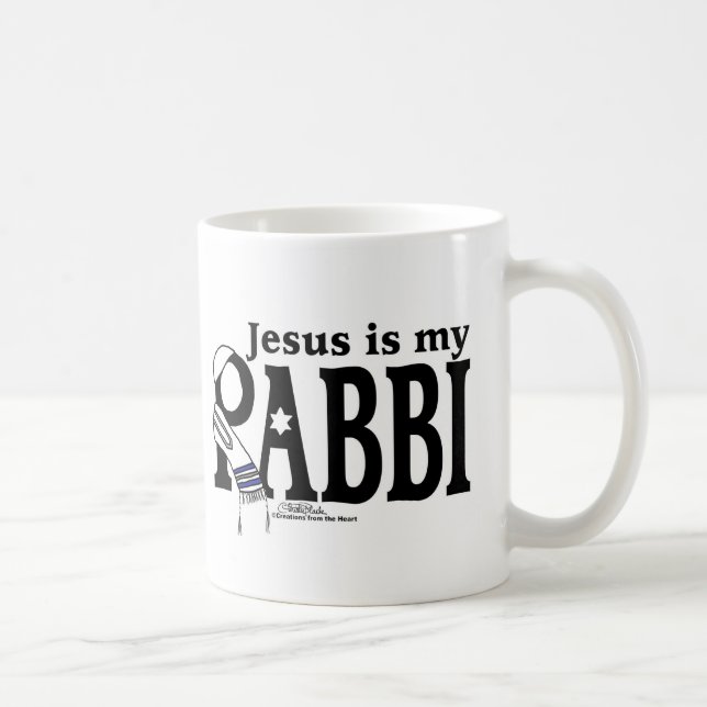 Jesus is my RABBI Coffee Mug (Right)