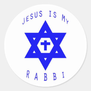 Jesus is my Rabbi Sticker