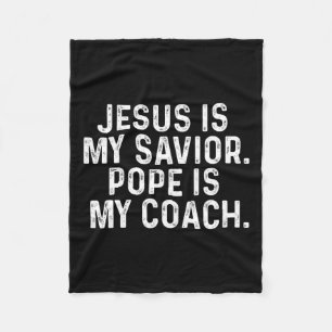 Jesus Is My Savior2  Fleece Blanket