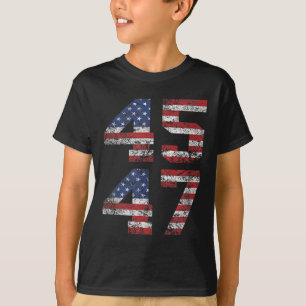 Jesus Is My Savior Trump Is My President American  T-Shirt