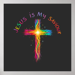 Jesus Is My Saviour A Faithful Reminder of Love Poster
