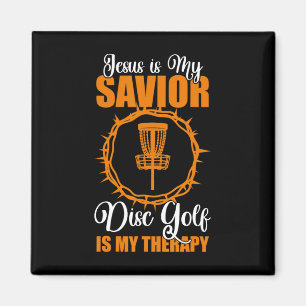 Jesus Is My Saviour Disc Golf Therapy Disc Golf De Magnet