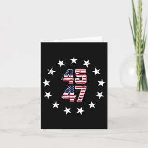 Jesus Is My Saviour Trump Is My President American Card