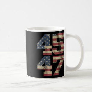 Jesus Is My Saviour Trump Is My President American Coffee Mug