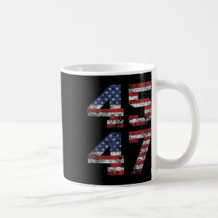 Jesus Is My Saviour Trump Is My President American Coffee Mug