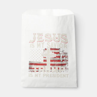 Jesus Is My Saviour Trump Is My President American Favour Bags