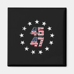 Jesus Is My Saviour Trump Is My President American Magnet