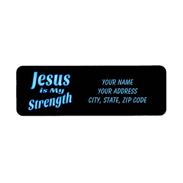 Jesus Is My Strength (Front)