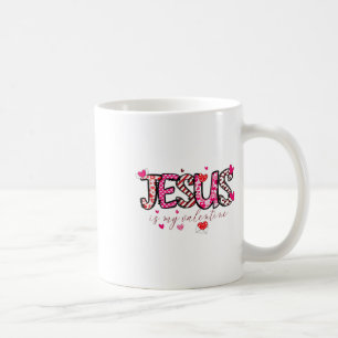 Jesus Is My Valentine Christian Valentines Day Bib Coffee Mug