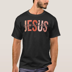 Jesus Is My Valentine Retro Funny Valentines Day C T-Shirt