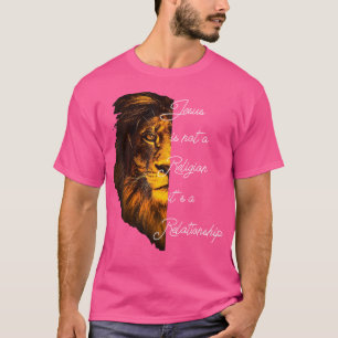 Jesus Is Not A Religion It'S A Relationship T-Shirt
