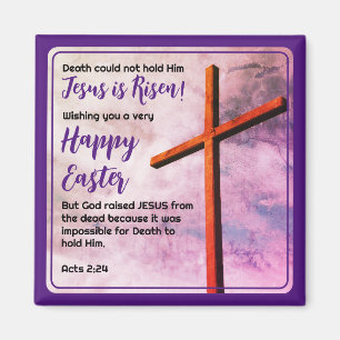 JESUS IS RISEN Christian Easter Magnet