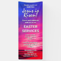 JESUS IS RISEN Custom Easter CHURCH SERVICES