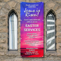 JESUS IS RISEN Custom Easter CHURCH SERVICES