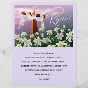 Jesus is Risen! Easter Church Bulletins