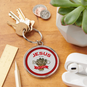 Jesus is the Bread of Life Keychain