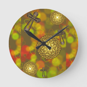 Jesus is the light that I seek Round Clock