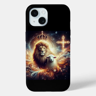 Jesus is the Lion and the Lamb  iPhone 15 Case