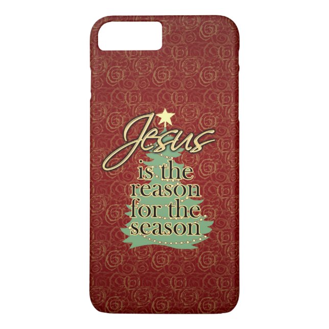 Jesus is the Reason Christian Christmas Case-Mate iPhone Case (Back)