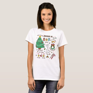 Jesus Is the Reason Christian Christmas T-Shirt