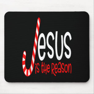 Jesus Is The Reason Christian Religious Christmas  Mouse Pad