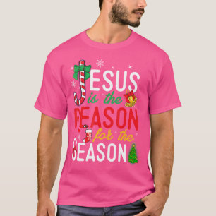 Jesus Is The Reason For Christmas Christian Xmas S T-Shirt