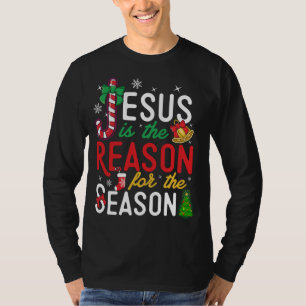 Jesus Is The Reason For Christmas Christian Xmas S T-Shirt