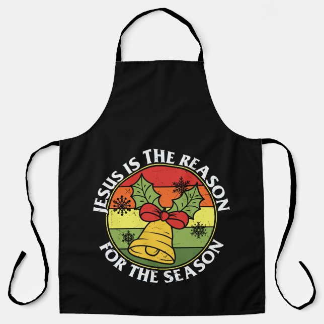 Jesus Is The Reason For The Season Apron (Front)