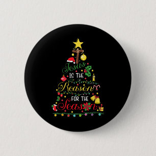 Jesus Is The Reason For The Season Christian Faith 6 Cm Round Badge