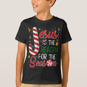 Jesus Is The Reason For The Season Christmas Pajam T-Shirt