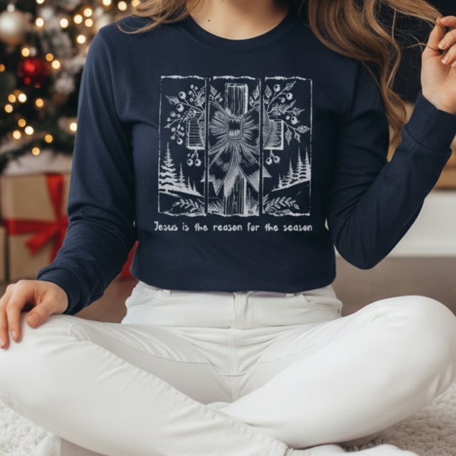 Jesus Is The Reason For The Season Christmas T-Shirt (Creator Uploaded)