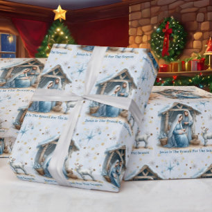Jesus Is The Reason For The Season Christmas Wrapping Paper