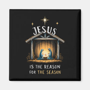 Jesus Is The Reason For The Season Christmas Xmas Magnet