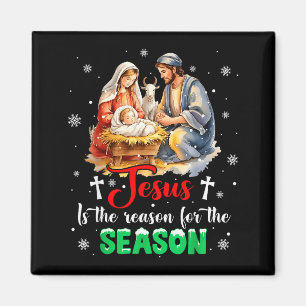 Jesus Is The Reason For The Season Christmas Xmas  Magnet